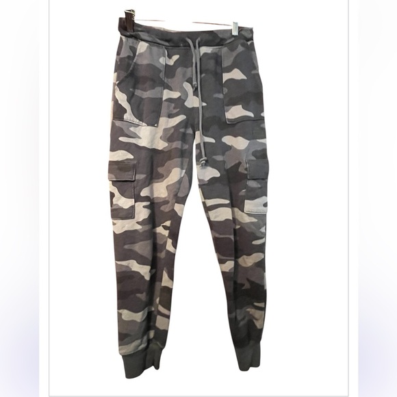 Pink Victoria Secret cargo camouflage sweatpants Sz S Women - Picture 8 of 9